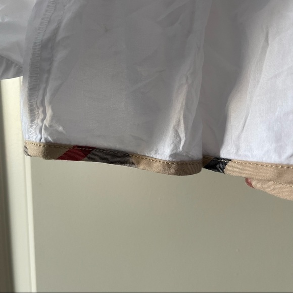 BURBERRY // authentic vintage white toddler girl’s dress (2T) - Picture 3 of 4